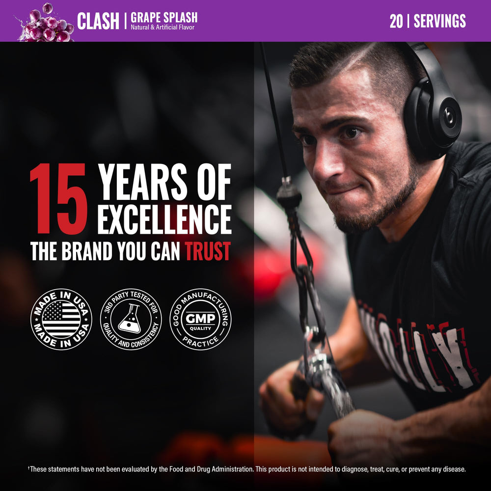 MTS Clash Grape Splash caffeine-boost highlights energy delivery