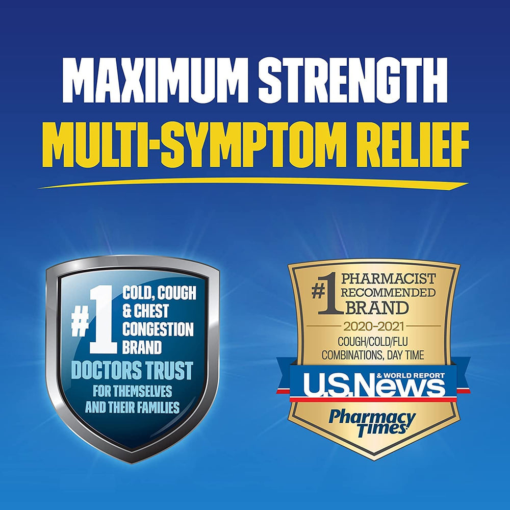 The Mucinex Fast-Max liquid gels close-up emphasizes the quick-acting formula.