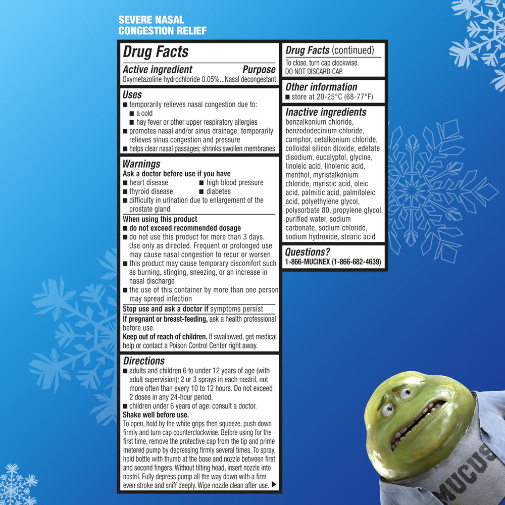 Mucinex Sinus-Max for adult use with simple, direct application