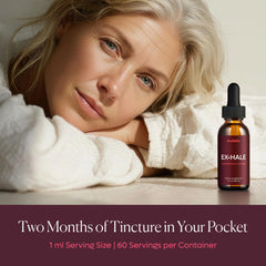 Natural packaging highlights a plant based tincture.