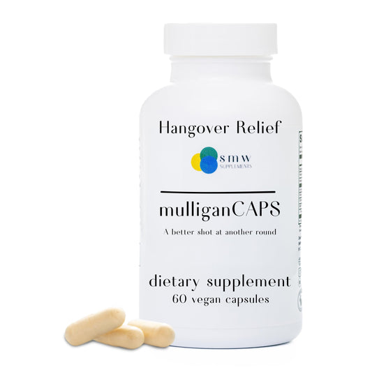 MulliganCaps pre-celebration bottle ready for a night prep