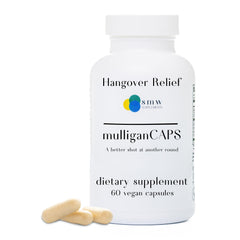 MulliganCaps pre-celebration bottle ready for a night prep