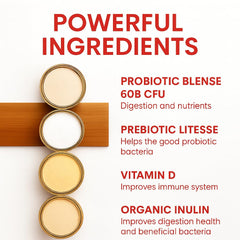 MultiBlue Probiotic Fit capsules ready for daily use to support digestive comfort.