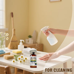 MUMAZYL Chamomile Oil near a diffuser in a cozy living space.