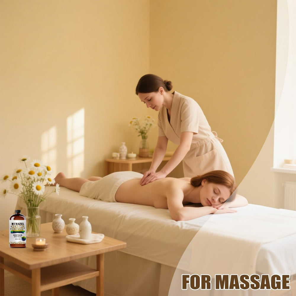 MUMAZYL Chamomile Oil for natural cleaning and refreshing home ambiance.