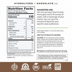 Muscle Feast Hydrolyzed Whey Protein Scoop—easy serving to support quick mixing after workouts.