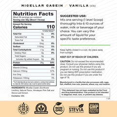 Muscle Feast micellar casein scoop for easy post-workout shakes