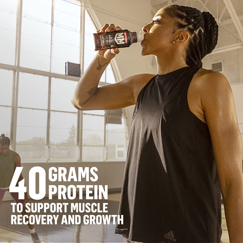Muscle Milk Pro vanilla nutrition facts emphasizing vitamins and minerals