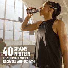 Muscle Milk Pro vanilla nutrition facts emphasizing vitamins and minerals