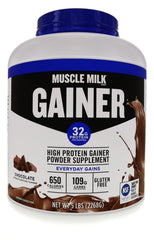 Muscle Milk Pro Series Gainer canister front view highlighting high protein formula for nutrition