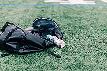 Muscle Milk Zero vanilla shake in glass for a creamy, high protein breakfast or snack.
