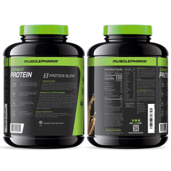 MusclePharm Combat Horchata being poured into a shaker for easy mixing
