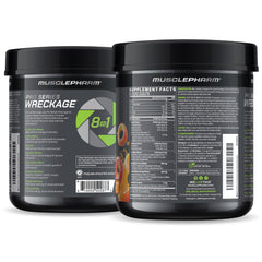 MusclePharm Pro Series WRECKAGE Peach Ring flavor energizes pre-workout routines.