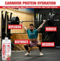 Halal certification badge on MuscleMeds Carnivor packaging for inclusive nutrition.