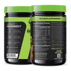 MusclePharm Assault athlete training scene in action.