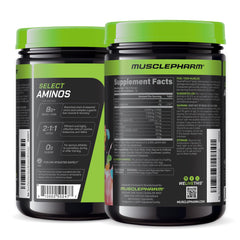 MusclePharm Select Amino certification badge signals quality and safety