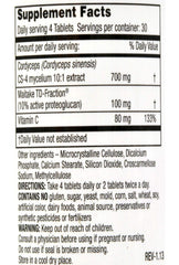 Mushroom Wisdom Super Cordyceps Caplets capsules arrangement highlights convenient daily use