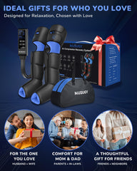 Musugy leg massager storage bag keeping accessories organized