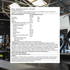 Mutant All-In Fruit Punch label closeup highlighting full-dose ingredients