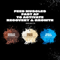 Mutant Hardcore Whey nutrition panel highlights 24g protein per serving.