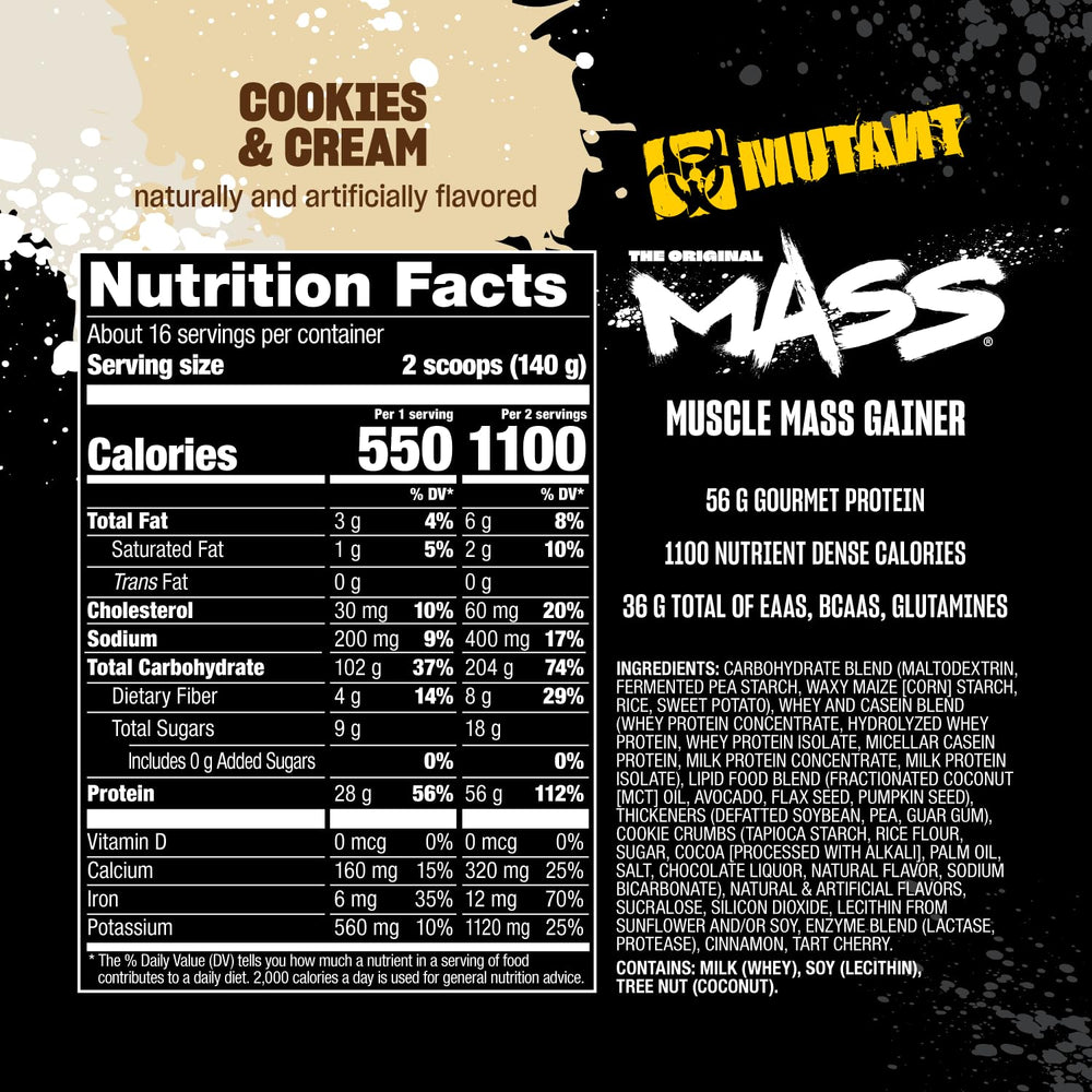 Mutant Mass gourmet taste sample highlights flavor quality