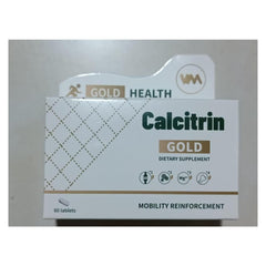 MXZ Calcitrin Gold packaging display for convenient daily use.