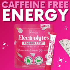 My Adventure to Fit dragon fruit electrolytes stick vegan and keto friendly labeling