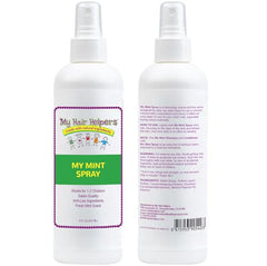 MY HAIR HELPERS Mint Lice Prevention Two-Pack ready for a two-month family supply.