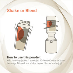 My Optimal Blend Vanilla Protein Powder texture close-up shows purity.