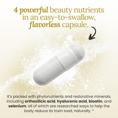 Myers Detox Ageless AF bottle open with capsules ready for daily use.
