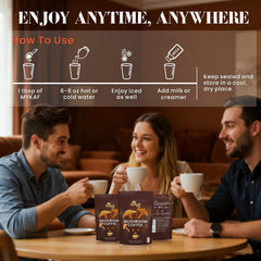 MYKAF Mushroom Coffee travel mug ready for on-the-go routine