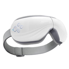 Mynt Eye Massager front view showing heat and cooling modes for relaxation.
