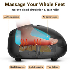 Mynt Shiatsu Foot Massager heat feature adds comforting warmth