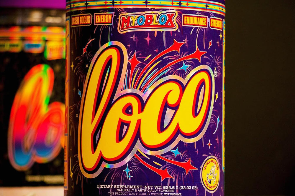 MyoBlox Loco tea aroma captures energizing scent before sessions.