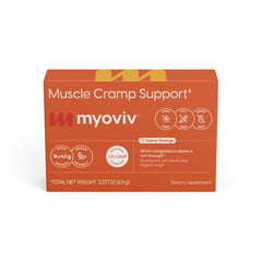 MYOVIV sunny orange packets ready to mix for fast cramps relief
