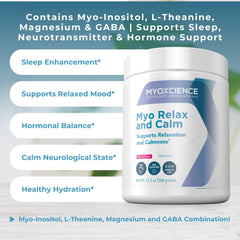 MYOXCIENCE Myo Relax cap keeps freshness and quality control intact.