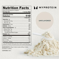 Myprotein Impact Whey Protein Isolate scoop in shaker for quick post-workout fuel