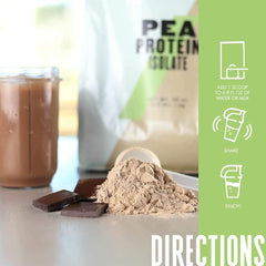Shaker bottle with MyVEGAN pea protein shake after a gym session.