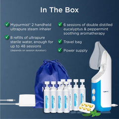 Compact portable design by Mypurmist for home or travel