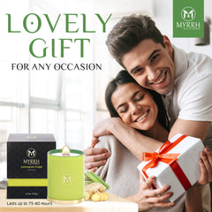 Myrrh Bliss shelf decor accent enhances modern home styling