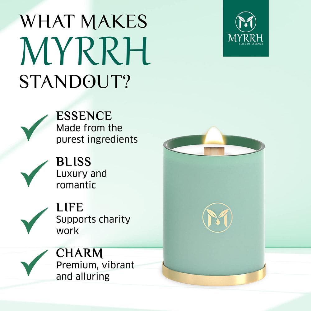 Myrrh Bliss Ocean Breeze creates mindful moments with aromatherapy vibe.