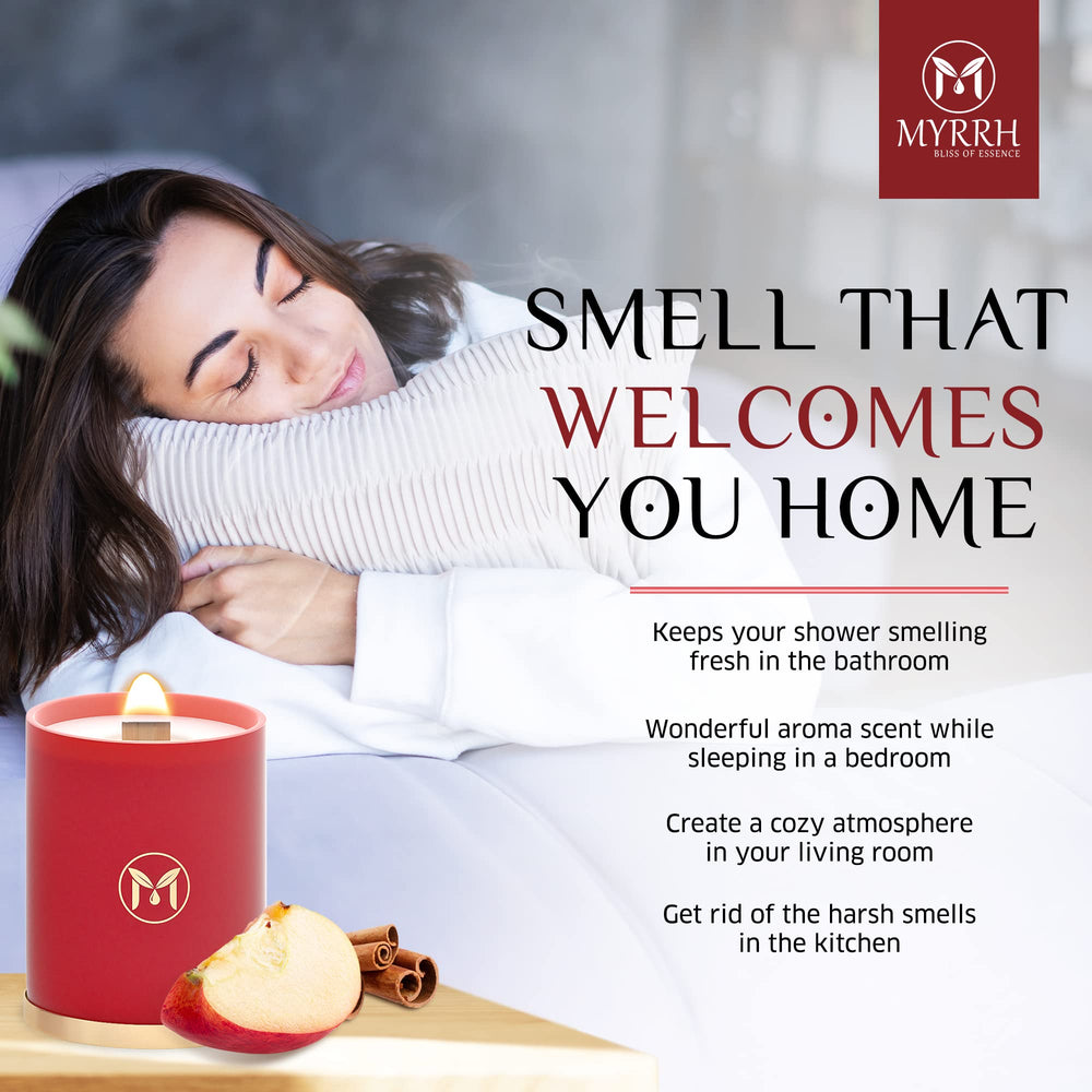Myrrh Bliss of Essence 80-hour burn for extended fragrance