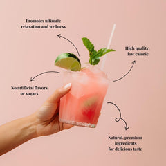Mystiko powder dissolving cup illustrating smooth mixing and texture