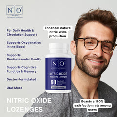 Workout scene with N1O1 lozenges for supportive use.