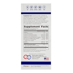 N1O1 N.O. Beetz bottle pour shows quick-dissolving beverage for workout readiness.