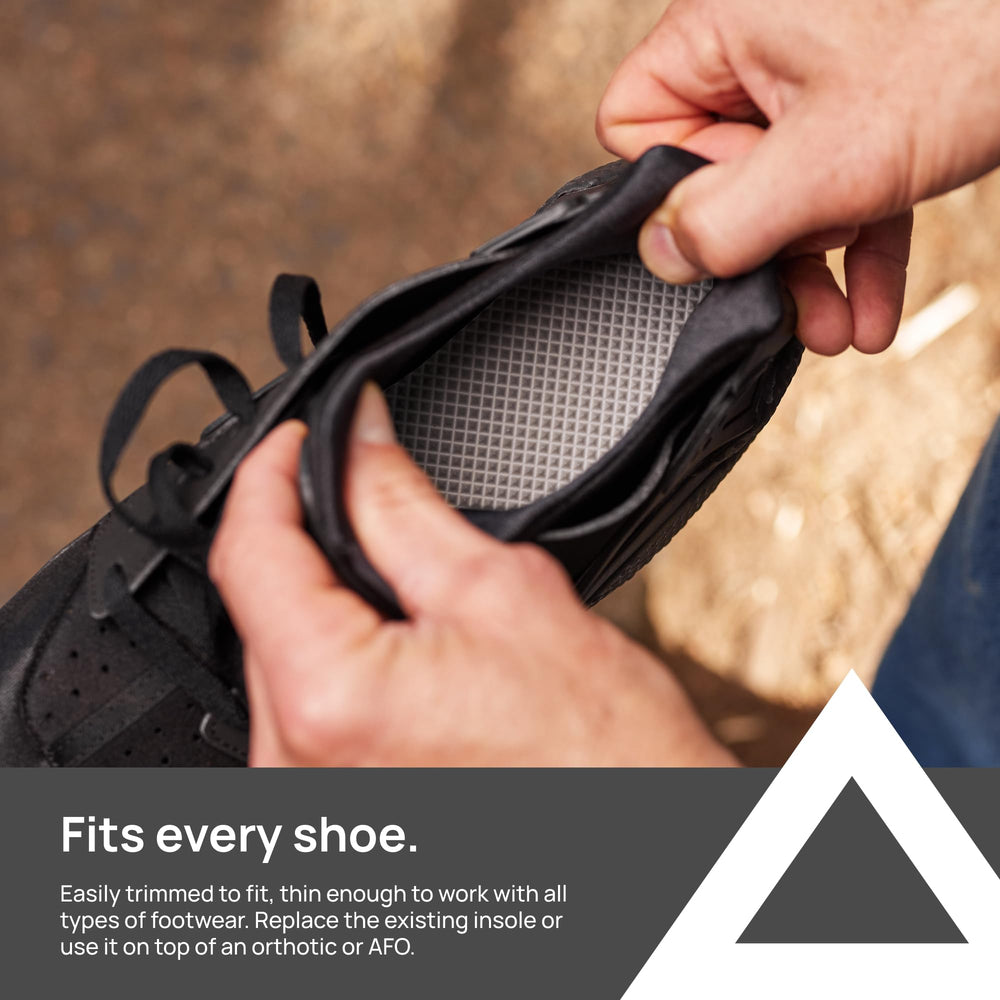 NABOSO worn-in use during walking shows discreet daily stimulation.