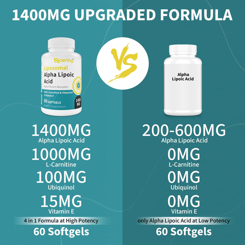 Naering softgels pouring from bottle for easy daily supplementation.