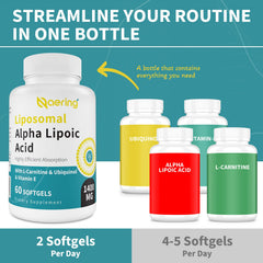 Naering liposomal formula on desk ready for daily use.