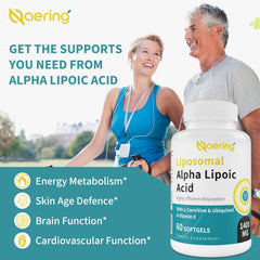 Naering liposomal encapsulation graphic illustrating enhanced absorption.