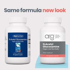 NAG supplement packaging front demonstrates hypoallergenic, doctor-developed formulation